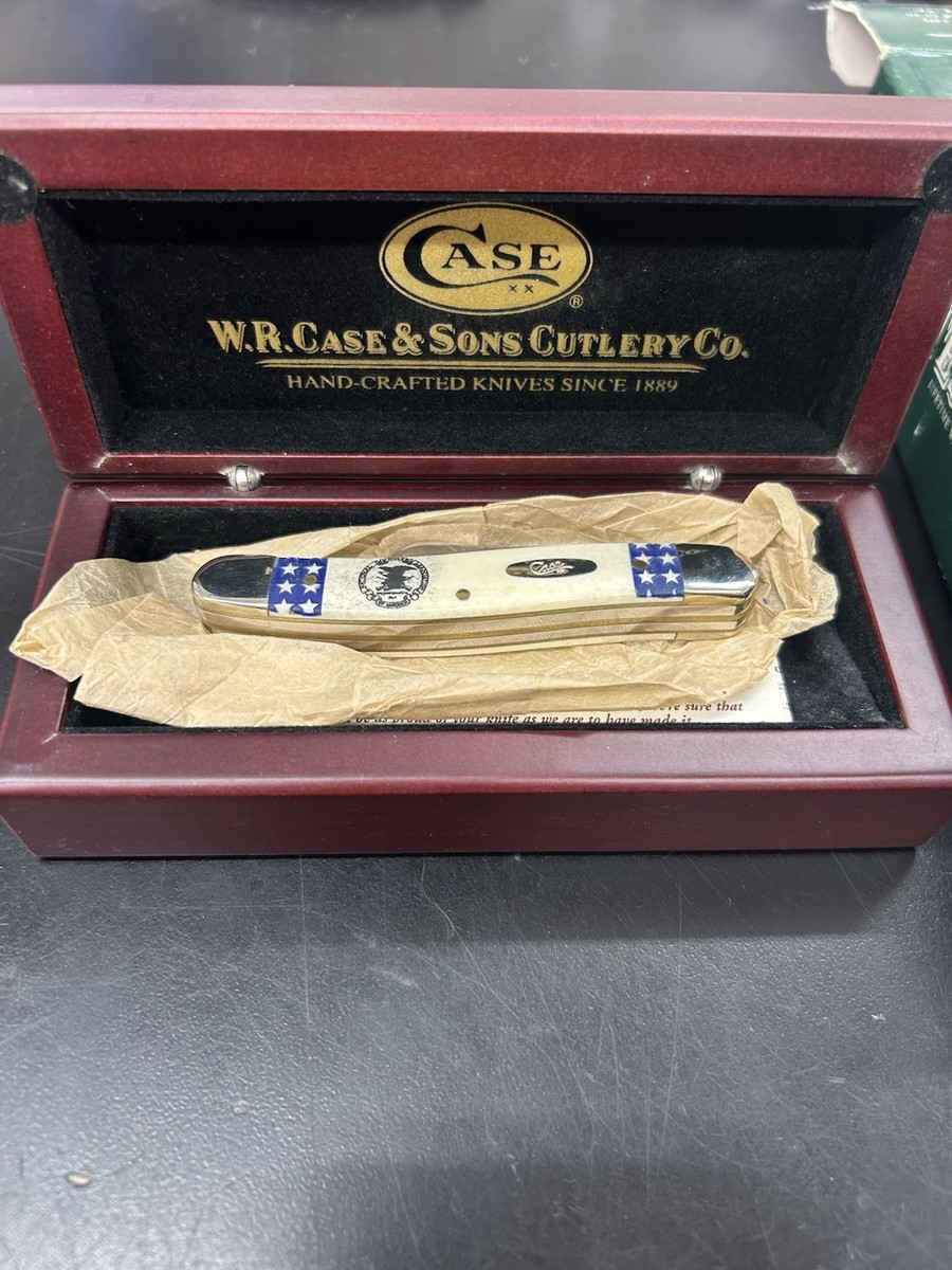 Case XX 6318 SS Stockmen NRA 1 of 500 Pocket Knife With Case And