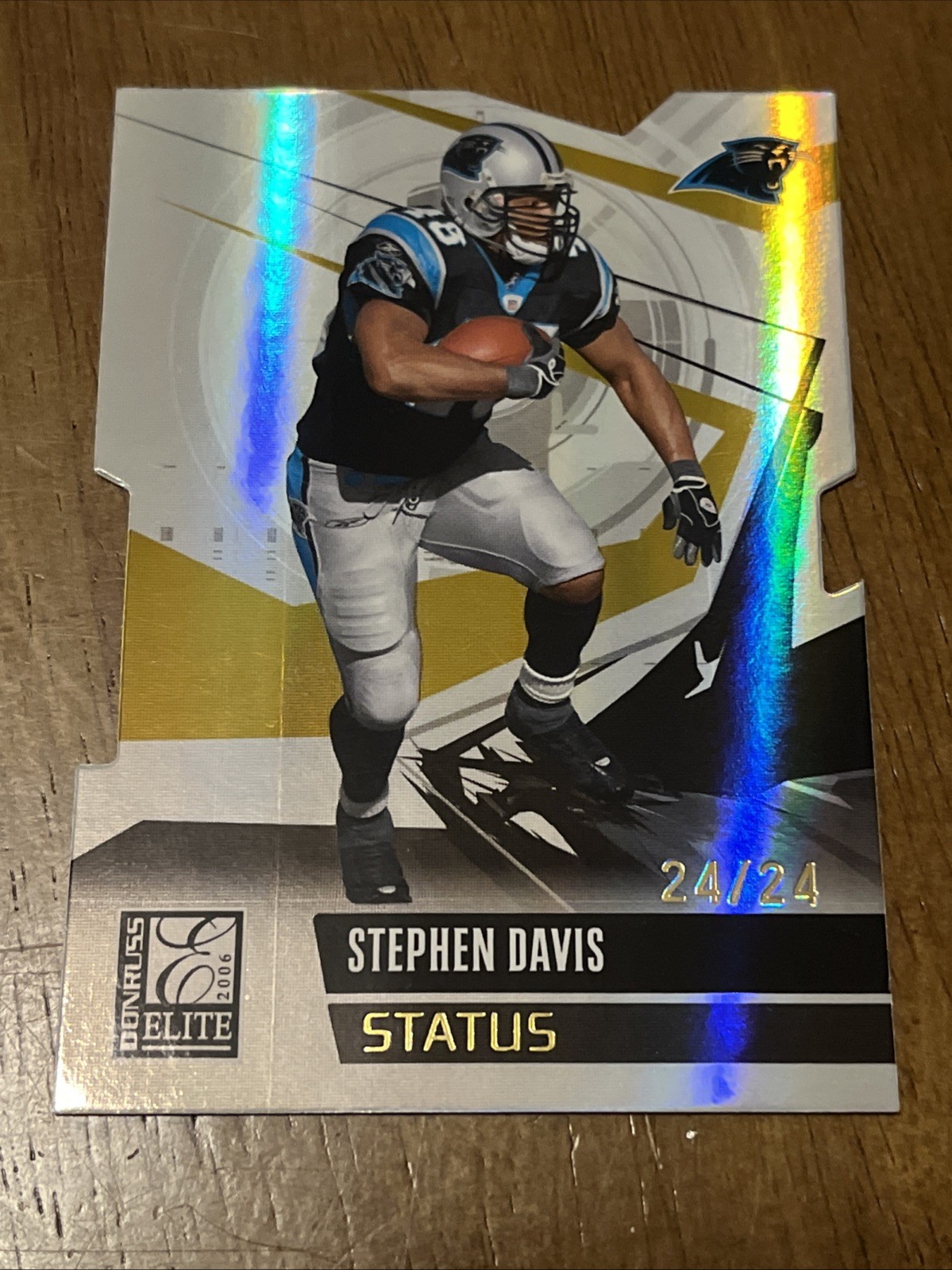 2006 Donruss Elite - Stephen Davis #15 Status Gold Die-Cut /24 NEAR MINT