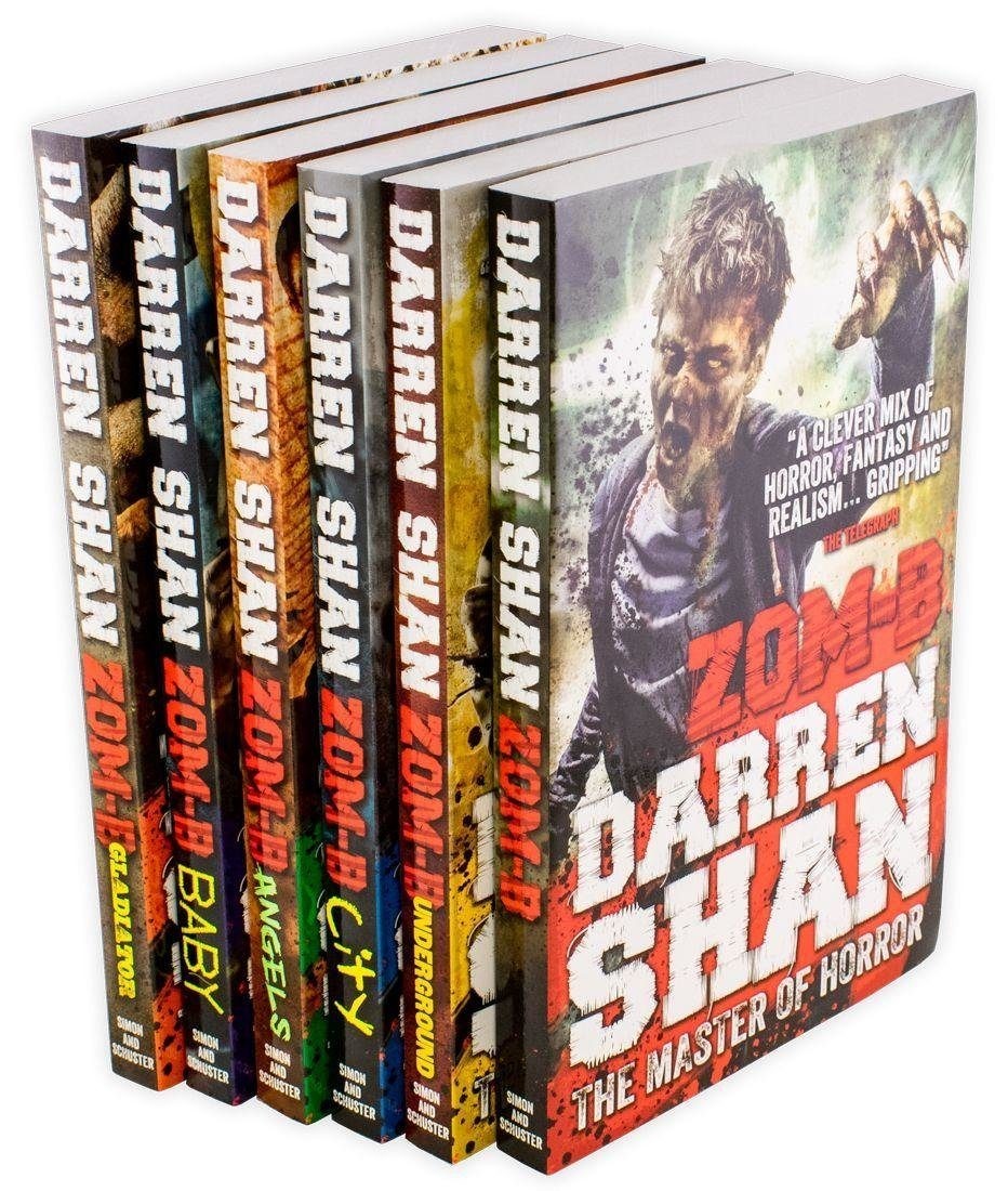 B&Q -  Zom B Zombies Walking Dead Resident Evil New Series 6 Books Set Collection By Darren Shan Zom-B An.. - Image 4