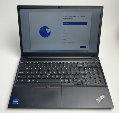 Lenovo Thinkpad 15'' E15 G2 2,42GHz i5-1135G7 16GB 512GB  Schwarz
