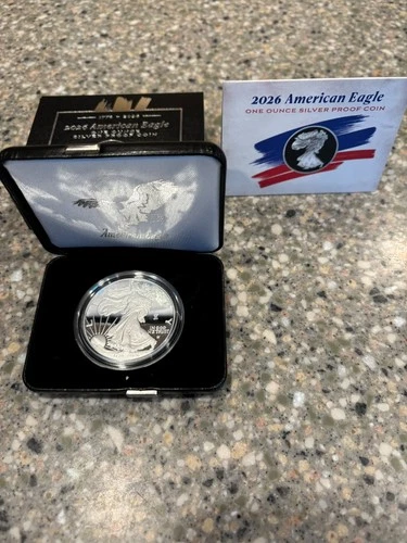 1776 - 2026 W AMERICAN SILVER EAGLE PROOF 1 Oz SILVER COIN 250th PRIVY Free Ship