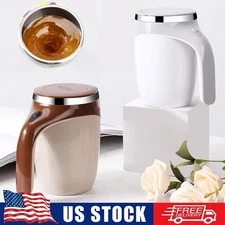 Automatic Self Mixing Magnetic Coffee Cup Stainless Steel Milk Self Stirring Mug