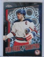 2026 TOPPS OLYMPIC CHROME ~ MIKE ERUZIONE FOR PRIDE & COUNTRY CARD 1980 USA HERO