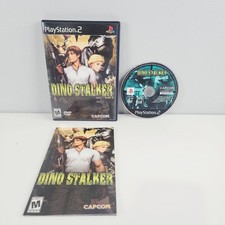 Dino Stalker for PlayStation 2 PS2 (2002, Capcom) Black Label Complete CIB