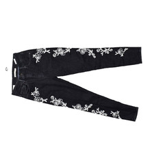 Levi's Women's Size 26 721 High Rise Skinny Jeans Black Cotton Blend Zip Flora