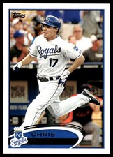 Chris Getz 2012 Topps #148 Royals MLB READ FREE SHIPPING AutographDen