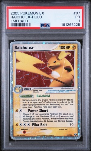 Raichu ex graded PSA 1 for sale on eBay