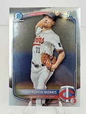 2025 Bowman 1st Chrome Prospect #BCP-90 Andrew Morris - Minnesota Twins