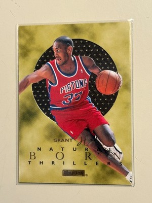 1995-96 Skybox E-XL Natural Born Thrillers GRANT HILL #3