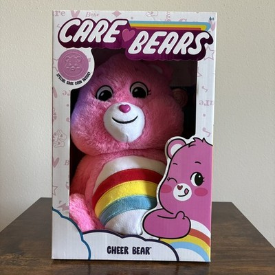 14'' CHEER BEAR CARE BEARS PLUSH WITH SPECIAL CARE COIN 2020 BASIC FUN! NEW!