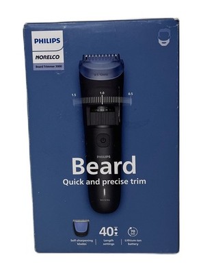 Philips Norelco Beard Trimmer 3000 - Quick & Precise Trim New Opened Box