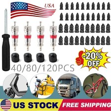 120PCS Car Vacuum Tire Repair Nail Rubber Screw Nails Screwdriver Tool Set w/Box