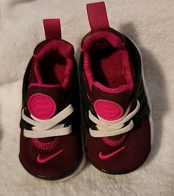 Nike Little Presto TD 'Sangria Pink Prime' Sneaker Toddler 4C Shoe 844767-601