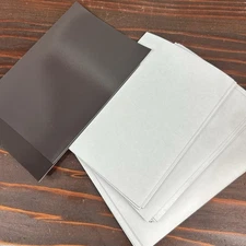 Strong Flexible Self Adhesive Magnetic Sheet 5x7 Photo Magnet Sheets 22 Pieces