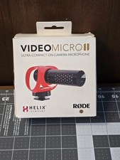 RØDE VideoMicro II Ultra-Compact Shotgun On-...