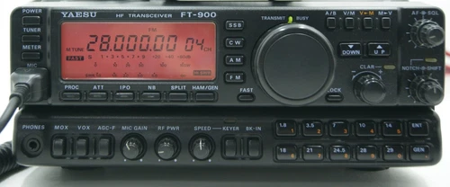MARS MOD YAESU  FT-900 1.8-30MHz Amateur HF Transceiver 100W Good Cond.