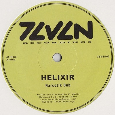 Helixir - Narcotik Dub / Springz & Wires, 12'', (Vinyl)