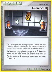 Galactic HQ 106/127 Platinum Reverse Holo