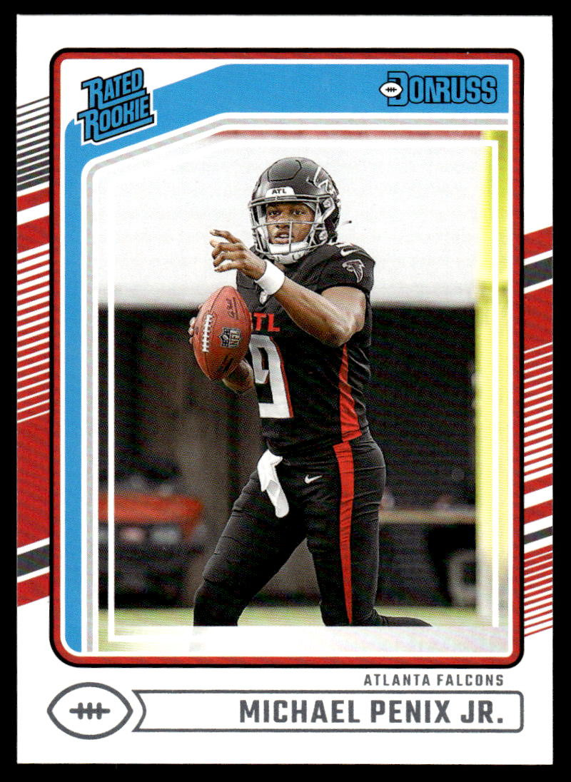 2024 Donruss #308 Michael Penix Jr. FOOTBALL Atlanta Falcons