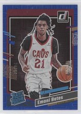 2023-24 Panini Donruss Rated Rookie Choice Blue 24/49 Emoni Bates #205 19fe