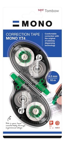 Tombow Mono CT-YT4 Correction Tape (Pack of 2) | eBay