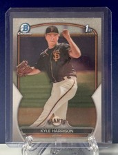 KYLE HARRISON 2023 1st Bowman CHROME See Pics! MINT GEM  Brewers YOUNG STAR ⭐️