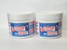 Egyptian Magic All Purpose Skin Cream - Get two - 2 oz jars Expires 03/28
