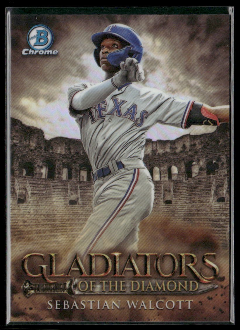 2024 Bowman #GOTD-18 Sebastian Walcott Gladiators of the Diamond