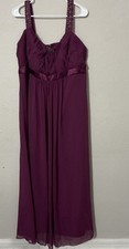 David’s Bridal, Size 20, Formal /Prom/ Bridesmaid Gown - Color Sangria Wine Used