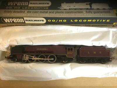 WRENN W2242 6247 CITY OF LIVERPOOL IN LMS GEFÜTTERT ROT - Top Lok