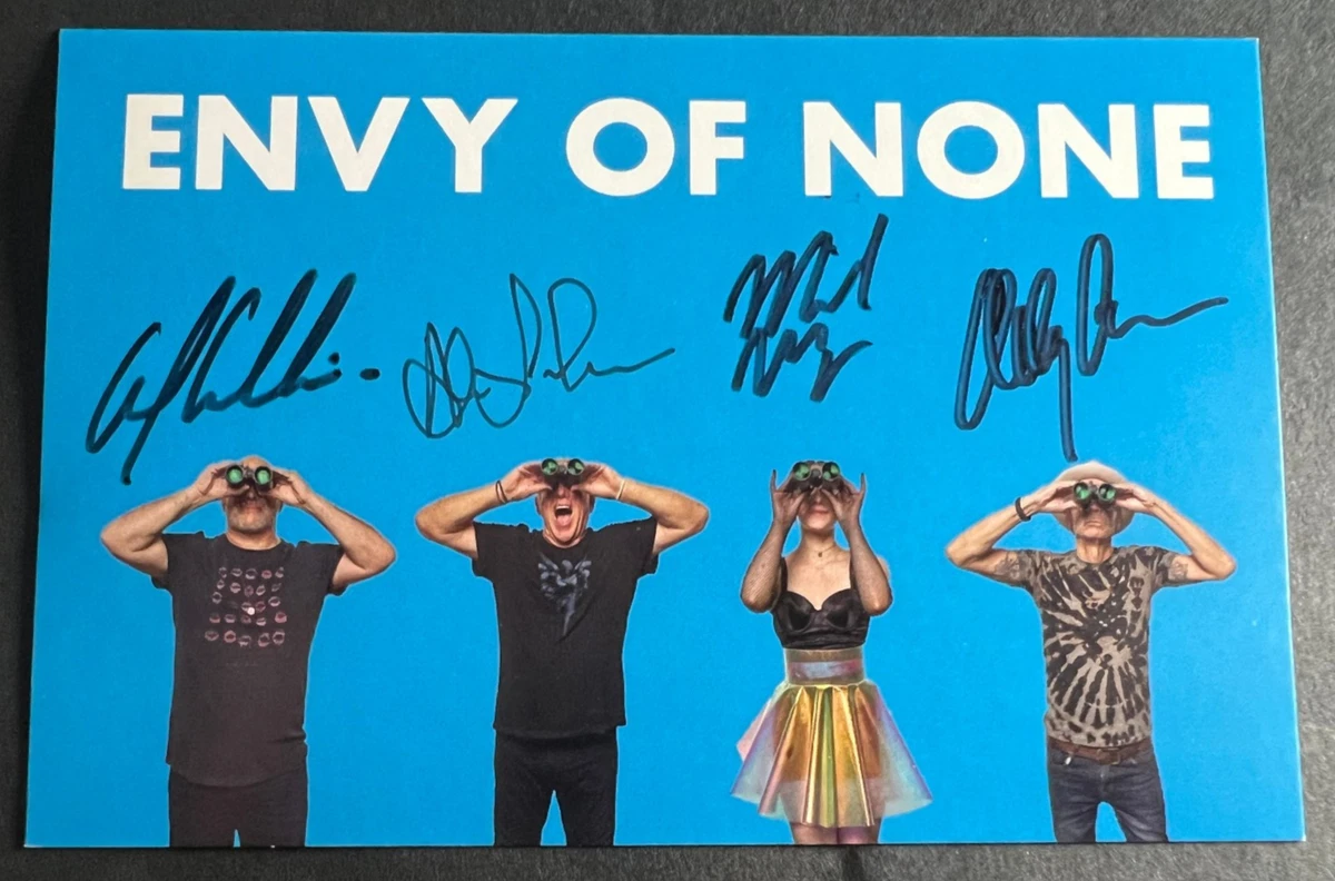 ENVY OF NONE,新品,Alex Lifeson,直筆サイン入,RUSH Rush Signed for sale | eBay