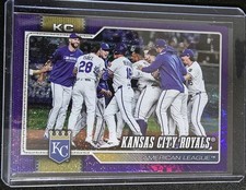2025 Topps Series 2 Purple Rainbow Foilboard /250 - Kansas City Royals #519