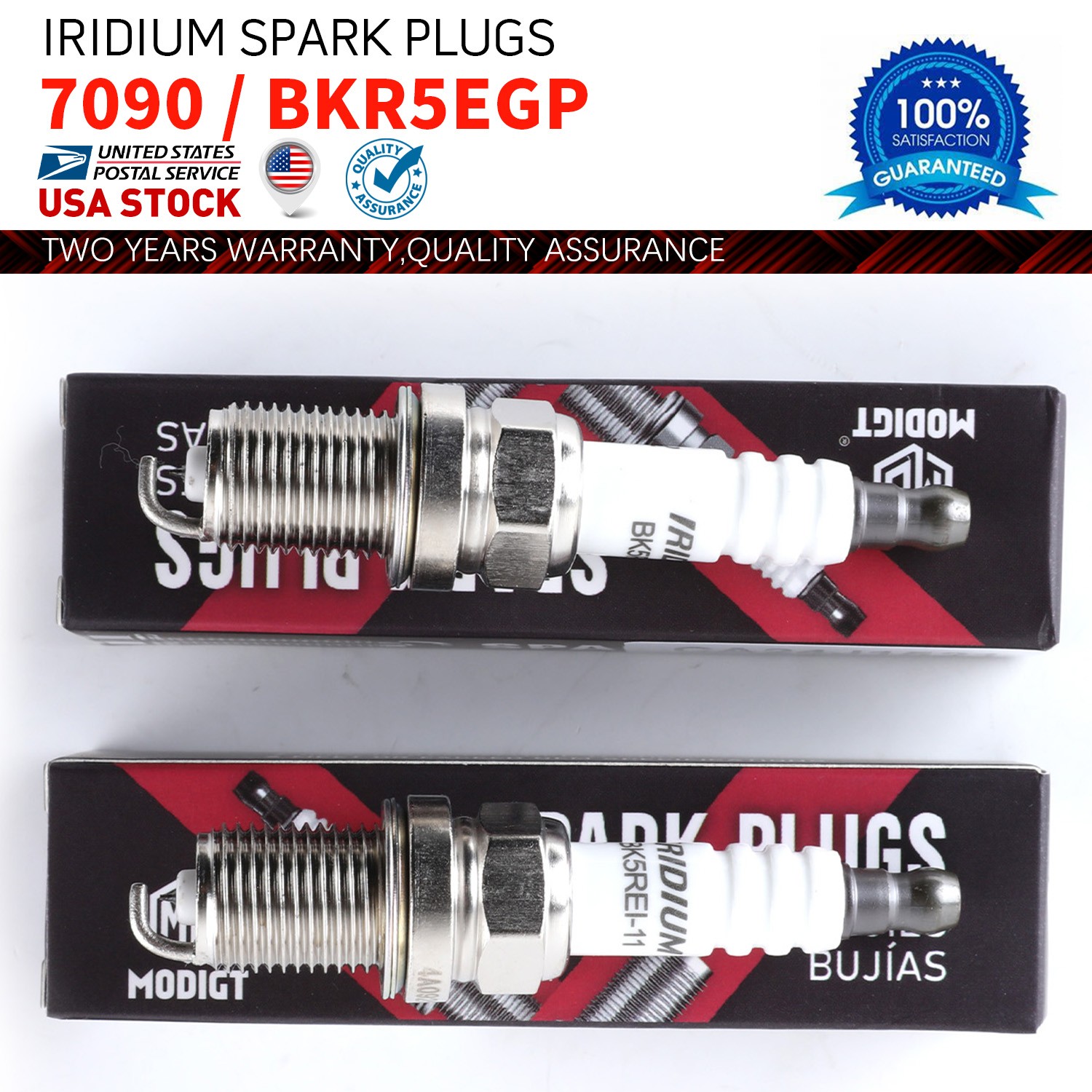 OEM QUALITY Laser Iridium Spark Plugs 4 For NGK 7090 BKR5EGP For Nissan Altima