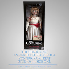 The Conjuring Annabelle Puppe Replica von Trick or Treat 1:1 original lifesize