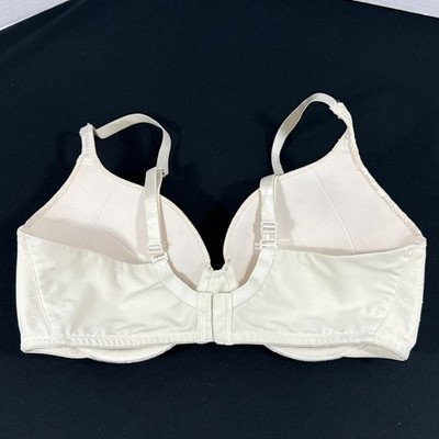 Soma Bra 34DD Lift Support Plunge Side Support Ivory Lace Sexy Lightly  Padded