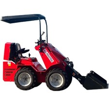 SDA-140WZ 0.8Ton Mini Skid Steer Ride-on Wheeled Loader Zongshen Gas Engine EPA