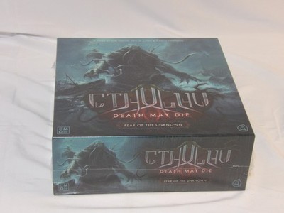 NEW Cthulhu Death May Die Fear of the Unknown Board Game Sealed