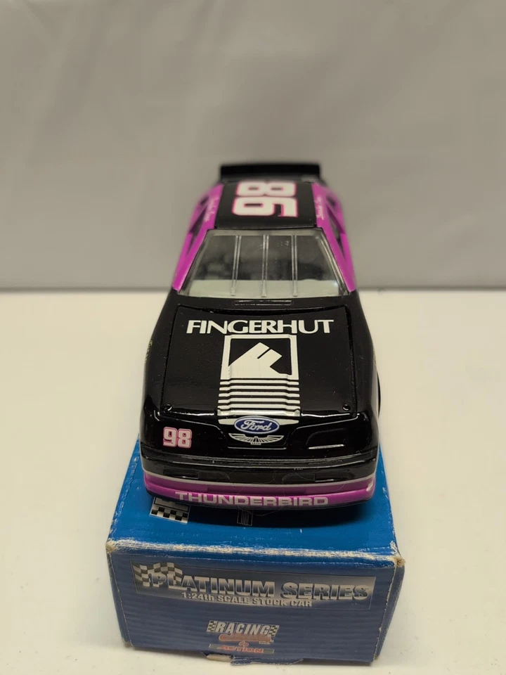 DERRIKE COPE 1994 ACTION #98 FINGERHUT FORD THUNDERBIRD W/ BOX - Image 4 of 4