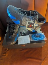 Supreme x Air Jordan 14 Retro Black Varsity Royal for Sale