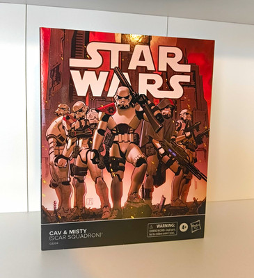 Hasbro Star Wars Black Series Misty & Cav Scar Squadron Actionfiguren-Set
