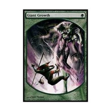WOTC MtG Magic Player Reward Promos Giant Growth (P) EX