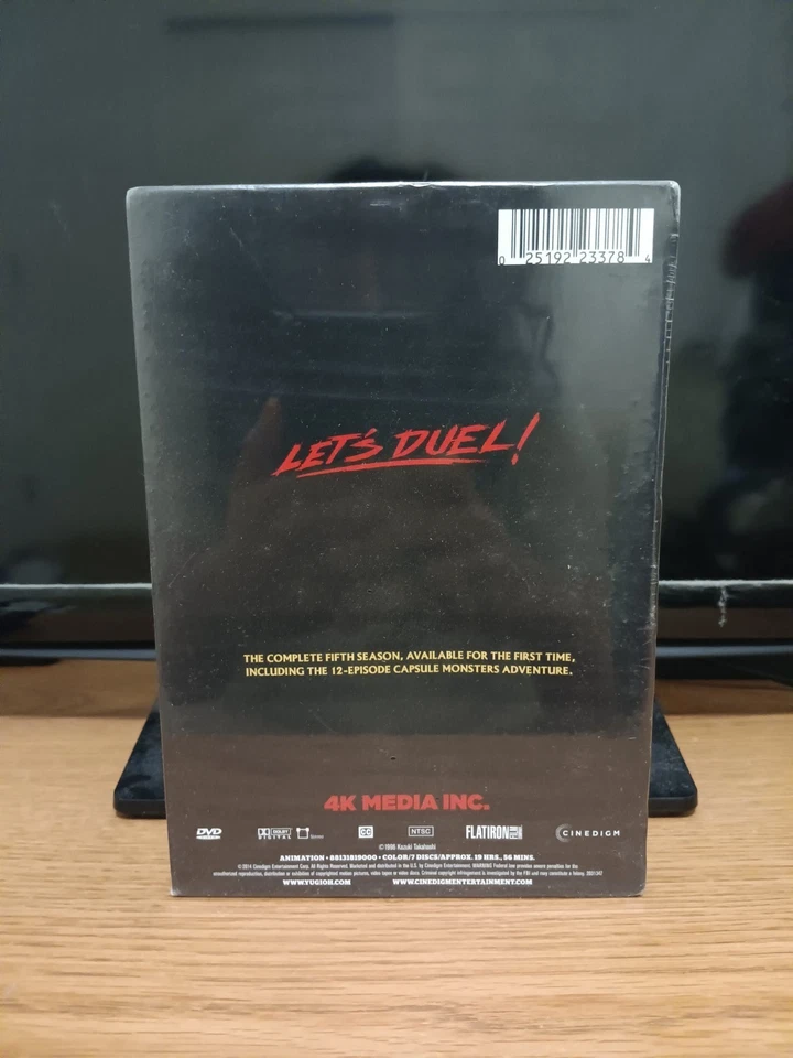 Classic YGO! Yu-Gi-Oh! The Official 5th Season (DVD, BOX SET, SEALED, OOP, 2014) - Image 3 of 4