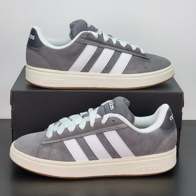 Adidas Grand Court Alpha Men's Size 11.5 Shoes Gray White Casual