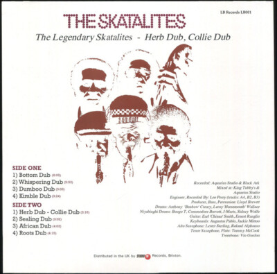 The Skatalites - Herb Dub - Collie Dub (LP, Album, Mono, RE, RM