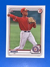 2020 Bowman Draft Sammy Infante 1st Bowman Card #BD-48 Washington Nationals