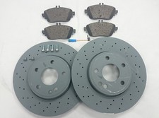 Genuine Mercedes-Benz C117 CLA AMG 180 200 220 Sport Front Discs & Pads Kit
