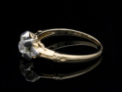 Anillo Top Preis 0,27 ct. Diamantes brillantes 585 oro amarillo 14 quilates joyería Deta - Imagen 5 de 7