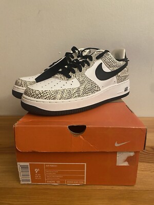 Size 9.5 - Nike Air Force 1 Cocoa Snakeskin 2006