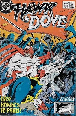 Hawk & Dove No.6 / 1989 Barbara Kesel Karl Kesel & Greg Guler