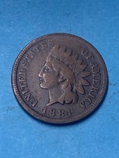 1884 Indian Head Cent - As Shown! (#0254)
